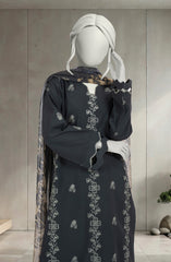 EMBROIDERED CAMBRIC 3PCS UNSTITCHED