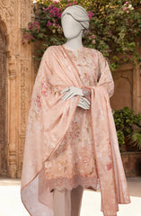 EMBROIDERED PRINTED LAWN 3PCS UNSTITCHED