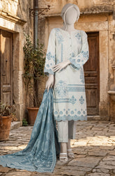 JACQUARD 3PCS UNSTITCHED