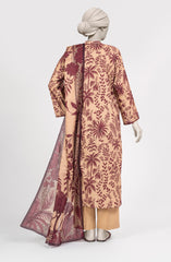 PRINTED LAWN STITCHED 3 PIECE
