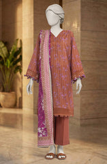 PRINTED LAWN 3PCS UNSTITCHED