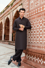 DARK CHOCOLATE BLENDED KAMEEZ SHALWAR