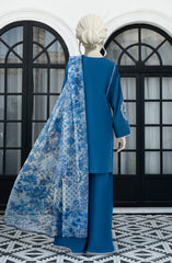 EMBROIDERED 3PCS UNSTITCHED