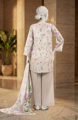 PRINTED LAWN STITCHED 3 PIECE