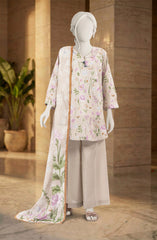PRINTED LAWN STITCHED 3 PIECE