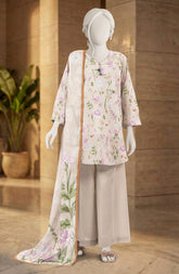 PRINTED LAWN 3PCS UNSTITCHED