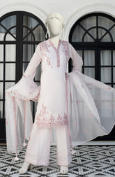 EMBROIDERED 3PCS UNSTITCHED