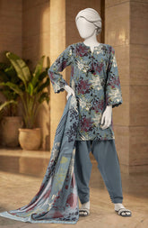 PRINTED LAWN STITCHED 2 PIECE
