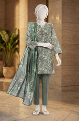 PRINTED LAWN 3PCS UNSTITCHED
