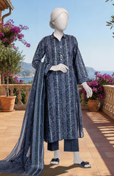 PRINTED LAWN 3PCS UNSTITCHED