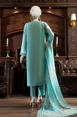 EMBROIDERED CAMBRIC 3PCS UNSTITCHED