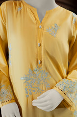 EMBROIDERED CAMBRIC 3PCS UNSTITCHED