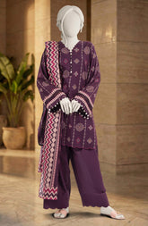 PRINTED LAWN 3PCS UNSTITCHED