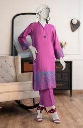 EMBROIDERED JACQUARD STITCHED 2 PIECE