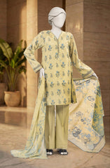 PRINTED LAWN 3PCS UNSTITCHED