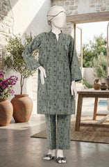 PRINTED CAMBRIC STITCHED 2 PIECE