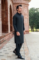 CHARCOAL BLENDED KAMEEZ SHALWAR
