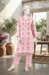 PRINTED CAMBRIC STITCHED 2 PIECE