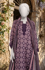 PRINTED TEXTURED LAWN 3PCS UNSTITCHED