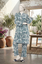 PRINTED CAMBRIC STITCHED 2 PIECE