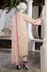 EMBROIDERED PRINTED LAWN 3PCS UNSTITCHED