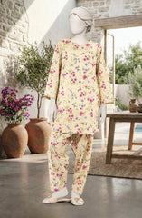 PRINTED CAMBRIC STITCHED 2 PIECE