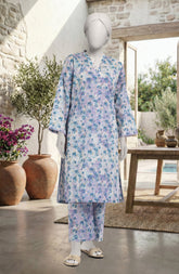 PRINTED CAMBRIC STITCHED 2 PIECE
