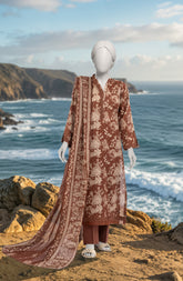 PRINTED LAWN 3PCS UNSTITCHED