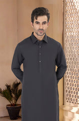 CHARCOAL BLENDED KAMEEZ SHALWAR