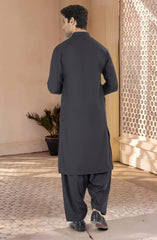 CHARCOAL BLENDED KAMEEZ SHALWAR