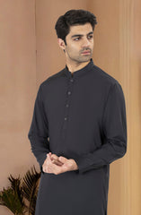 CHARCOAL BLENDED KAMEEZ SHALWAR
