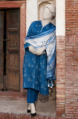 PRINTED TWILL VISCOSE 3PCS UNSTITCHED