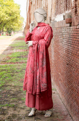 PRINTED TEXTURED VISCOSE 3PCS UNSTITCHED