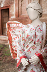 PRINTED TWILL VISCOSE 3PCS UNSTITCHED