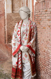 PRINTED TWILL VISCOSE 3PCS UNSTITCHED