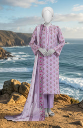 PRINTED LAWN 3PCS UNSTITCHED