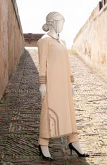 EMBROIDERED KHADDAR STITCHED 2 PIECE