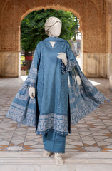 JACQUARD 3PC UNSTITCHED