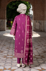 JACQUARD 3PC UNSTITCHED