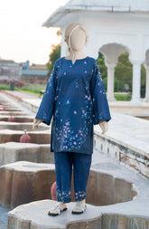 PRINTED KHADDAR STITCHED 2 PIECE