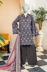 PRINTED LAWN 3PCS UNSTITCHED
