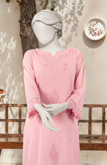 EMBROIDERED CAMBRIC 2 PCS UNSTITCHED