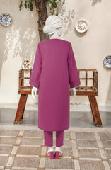 EMBROIDERED CAMBRIC 2 PCS UNSTITCHED