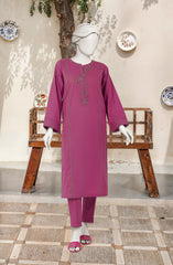 EMBROIDERED CAMBRIC 2 PCS UNSTITCHED