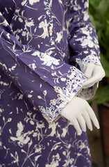 EMBROIDERED PRINTED LAWN STITCHED 2 PIECE