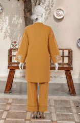 EMBROIDERED CAMBRIC 2 PCS UNSTITCHED