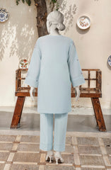 EMBROIDERED CAMBRIC 2 PCS UNSTITCHED