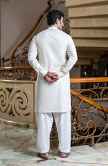 FESTIVE'25 MEN KURTA LIGHT CREAM