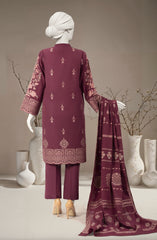 JACQUARD STITCHED 3 PIECE