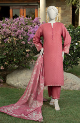 EMBROIDERED JACQUARD STITCHED 3 PIECE